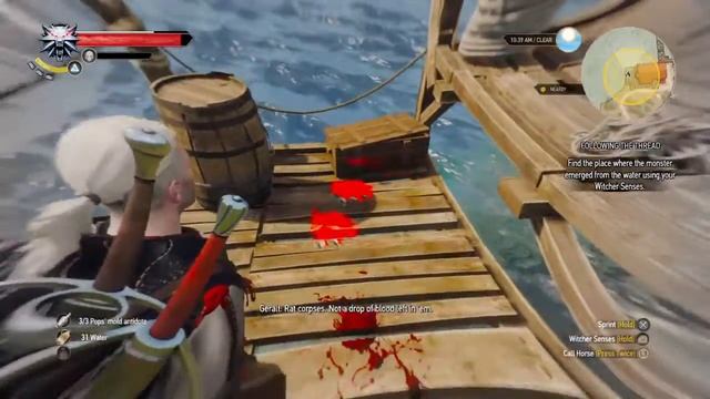 The Witcher 3: Wild Hunt (gameplay/walkthrough) Lambert old pal смотреть онлайн