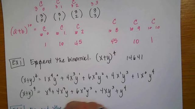 PreCalc 9 5 Binomial Theorem and Pascal's Triangle смотреть онлайн