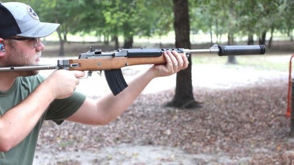 Ruger Mini 30 Suppressed