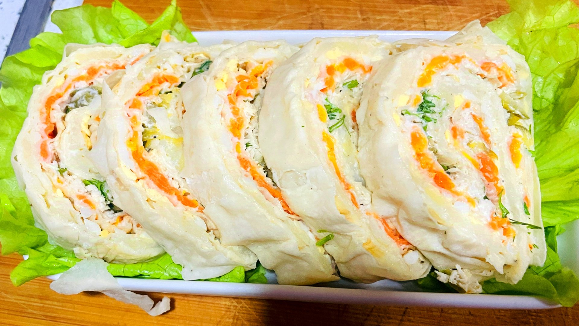 Готовим Вкусный Салат из Лаваша🥗😋 Отличный Вкус‼️ #new #video #cooking