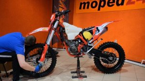 Сборка и обслуживание эндуро мотоцикла после покупки. Regulmoto Holeshot Red Edition