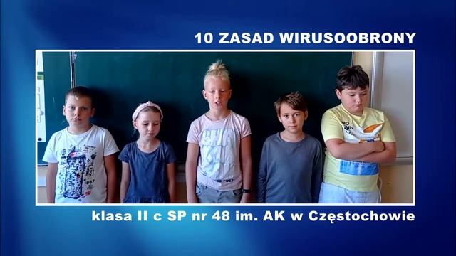 Wirus wiersza oddział IIc w Szkole Podstawowej nr 48 w Częstochowie смотреть онлайн