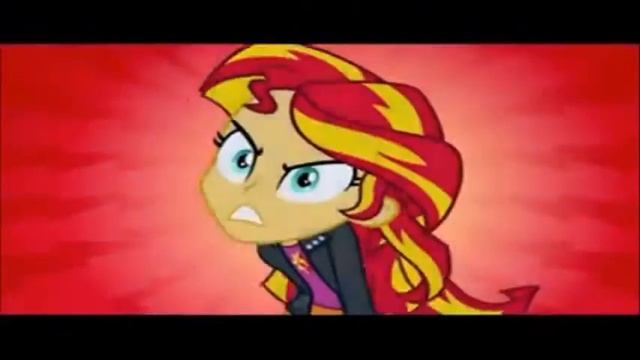 Mike Mazinsky Tells Sunset Shimmer to be quiet смотреть онлайн