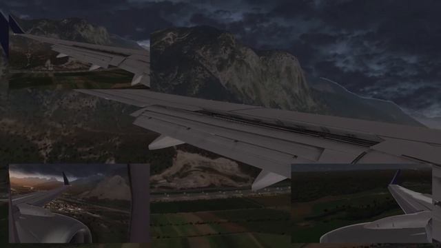 X-Plane 11 -Innsbruck Landing -Multi camera -Ultra Realistic смотреть онлайн