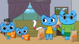 Kit and Kate behaves at Vkusno i tochka/ungrounded/Little Bill Gets Grounded