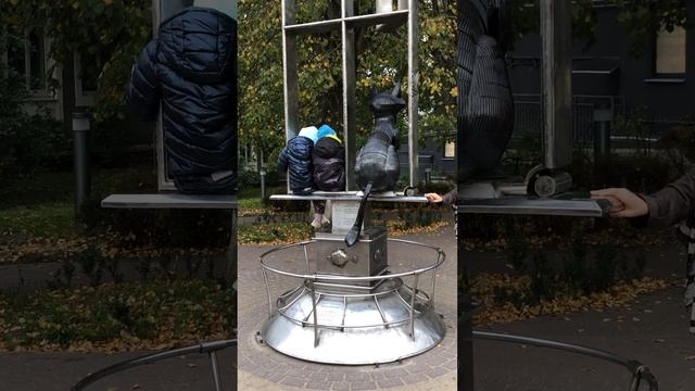 Катание на качели с кошкой Город Зеленоградск смотреть онлайн