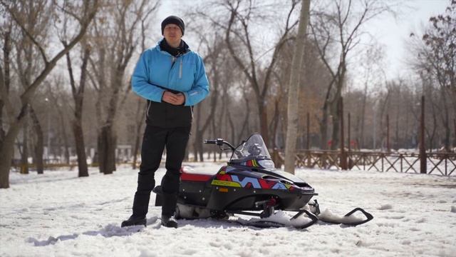 Детский электро снегоход 