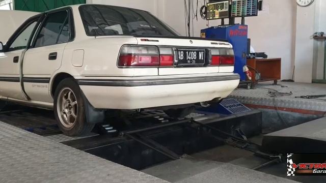 Dyno Tune AE92 Corolla Twincam Gti with Haltech Elite ECU смотреть онлайн