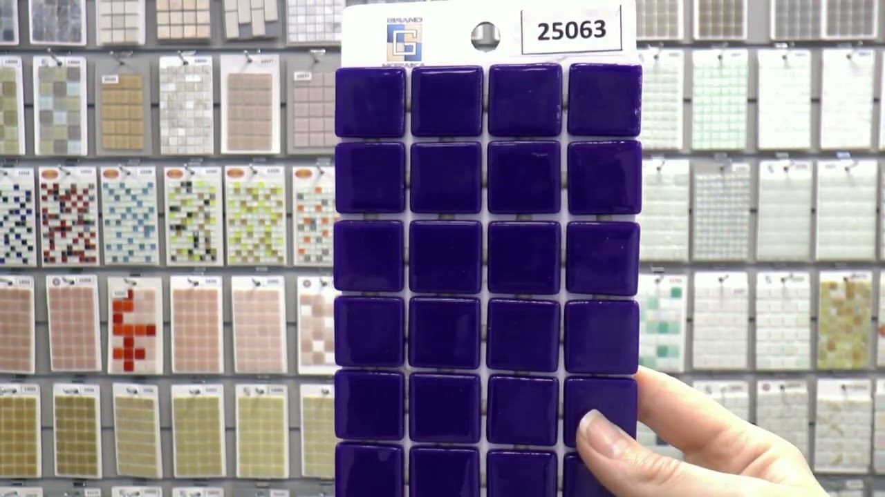 Стеклянная мозаика артикул 25063 смотреть онлайн