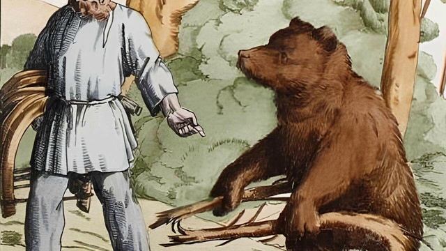 Трудолюбивый Медведь | И. А. Крылов смотреть онлайн