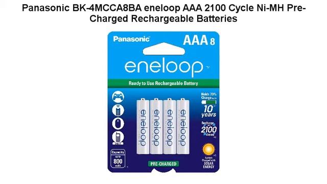 Top 5 Best Rechargeable Batteries 2021 смотреть онлайн