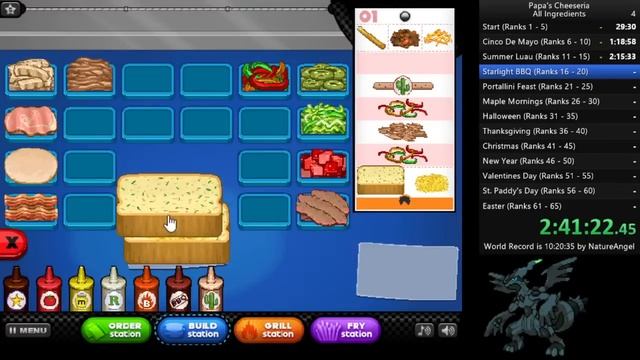 Papa's Cheeseria All Ingredients - Segment 2