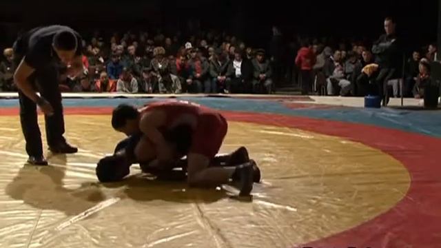 Вольная борьба. Чемпионат Кыргызстана-2017. 57 кг 1\8 Арзымат Темирбеков-Тирек Козубаев смотреть онлайн