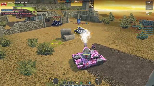 Freeze AP/Hunter/Trickster on Highland CTF | Tanki Online | танки Онлайн смотреть онлайн