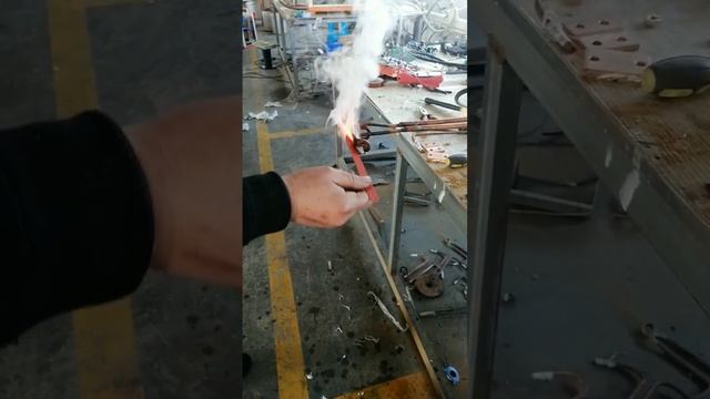 Steel Piece heating by Induction Heating Machine Yueqing Kexin Electronic Instrument Co.,Ltd. смотреть онлайн