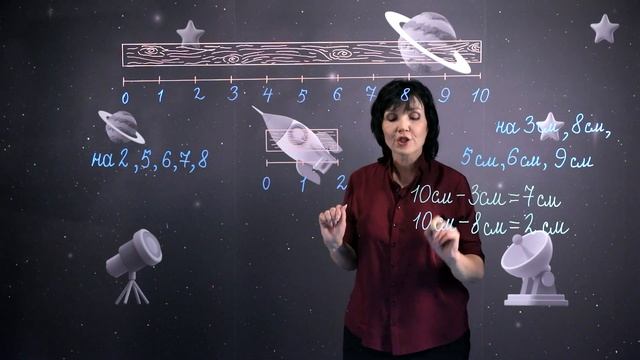 Сложение и вычитание чисел до 10. (3 часть). Багги нужна лестница. 1 класс. смотреть онлайн