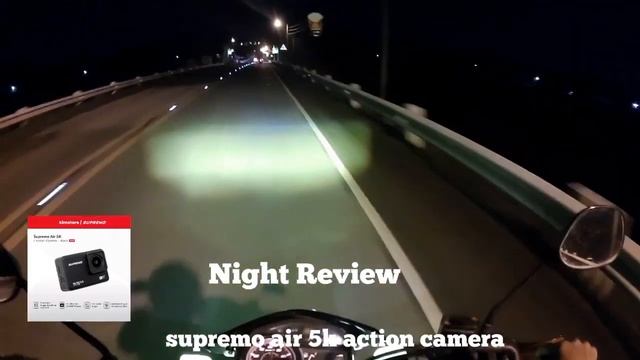 Supremo Air 5K action Camera Night Review Napaka linaw/Super Wide Angle смотреть онлайн