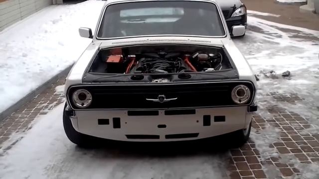 Газ 24 с сердцем BMW V8 смотреть онлайн