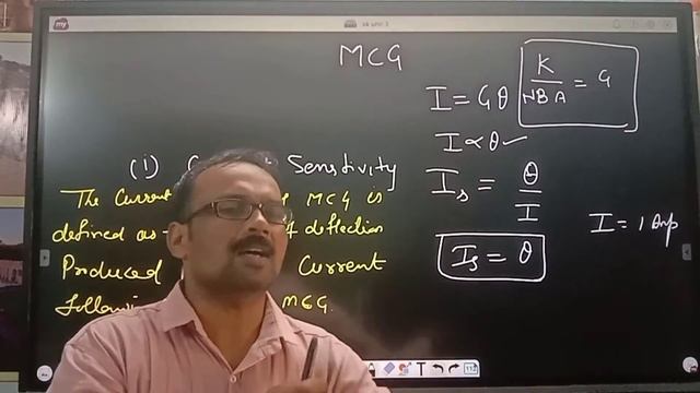 Unit 3 part b Current and voltage sensitivity of moving coil galvanometer12th physics most importan смотреть онлайн
