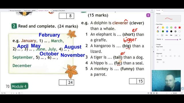 Английский язык 4 класс Spotlight 4 стр. 70-71. Module 4. Now I know. смотреть онлайн