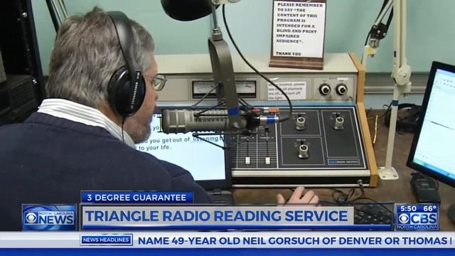 Triangle Reading Service Helps Blind and Print Impaired смотреть онлайн