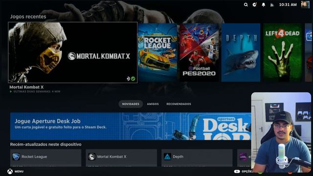 🤯Fizeram um Sistema Que Transforma o PC em Console! Holoiso SteamOS смотреть онлайн