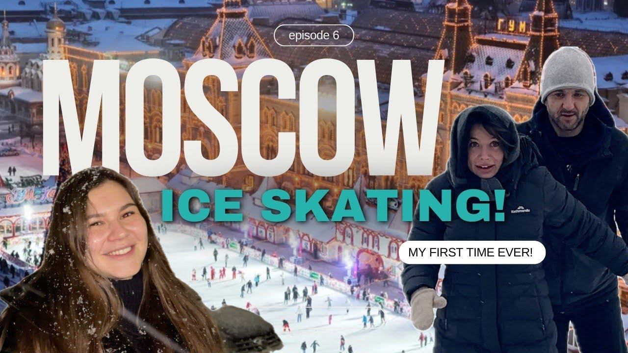 Первый раз на коньках! Местный житель научил меня кататься. Выпуск #6 смотреть онлайн
