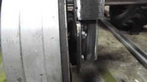 Опорное колесо на плуг самодельного мини трактора | Самодельный трактор своими руками/