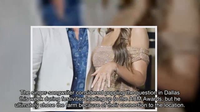 Cole Swindell's Fiancée Courtney Little Shows Off Massive Engagement Ring on 2023 ACM Awards Red Ca смотреть онлайн