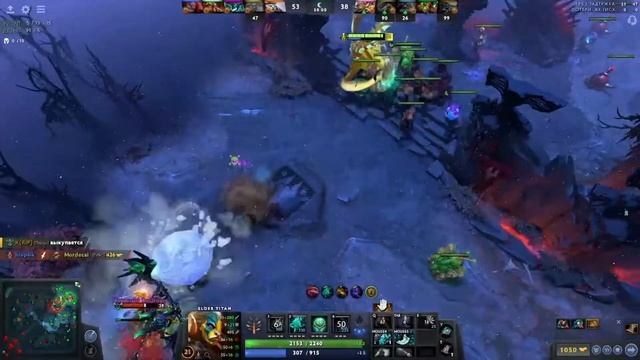 Dota 2 | 1.5 часа | элдер титан | 5000 часов | топ танк | гайд | смотреть онлайн