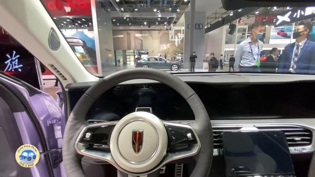 2021 FAW Hongqi E-HS9 EV Walkaround—2021 ShangHai Motor Show—2021款一汽红旗E-HS9，外观与内饰实拍 смотреть онлайн
