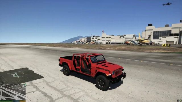 Jeep Gladiator 2020 For GTA 5 смотреть онлайн