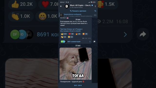 КАК ЗАЙТИ В BLUM? Как зарегистрироваться в Blum?