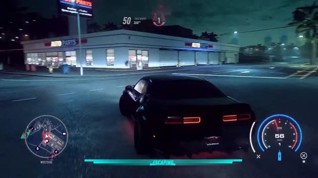 Need for Speed Heat Gameplay and cop chase || Black Kittens смотреть онлайн