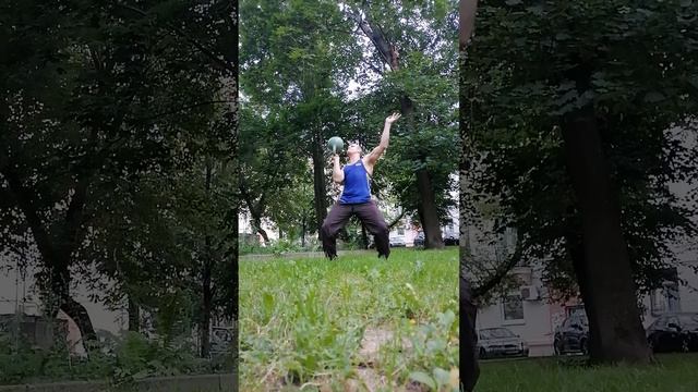 Гиря. "Поповский" переворот в 1 оборот. 😊 (27 кг.) смотреть онлайн