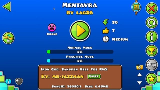 Стрим по Geometry Dash смотреть онлайн