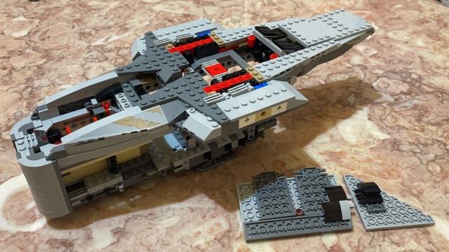 LEGO 75292 Star Wars The Razor Crest Stop Motion Animation Time-lapse Speed Build смотреть онлайн