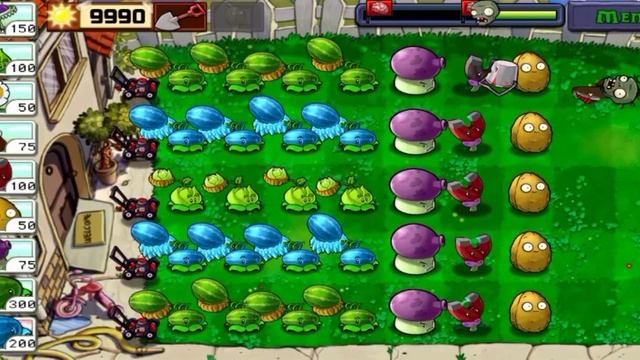 Plant vs. Zombie Adventures - Day level 8 Gameplay in 5:10mins (HD) смотреть онлайн