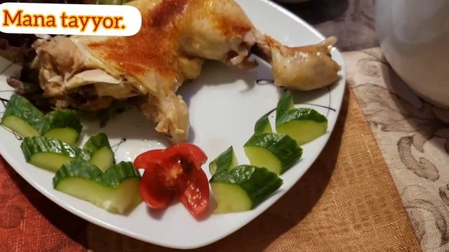 Tovuq Oyoqlaridan 3 Xil Ajoyib Taomlar. Куриное окорочка и суп в мантоварке.