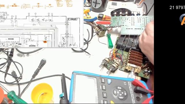Parciais da Placa de Dolby do Receiver Sansui 9090DB смотреть онлайн