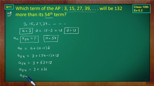 Ex 5.2 Q11 Class10 | AP Chapter 5 | Exercise5.2 | Class10 | NCERT | Class10 Ex 5.2 Q11 | Green Boar смотреть онлайн