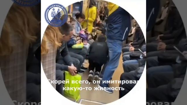В метро Екатеринбурга завёлся квадробер смотреть онлайн