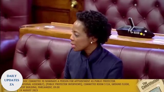 Kholeka Gcaleka gets Tough questions during Public Protector Interviews. смотреть онлайн