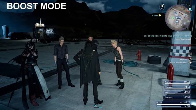PS4 PRO COMPARACION BOOST MODE ON /OFF EN FINAL FANTASY XV 1.05 смотреть онлайн