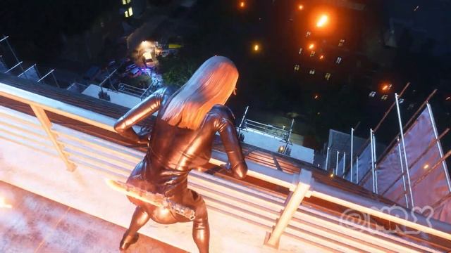 Hitomi with Undercover Catsuit investigates Raccoon City смотреть онлайн