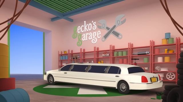 5 Rainbow Buses | Gecko 2D | Learning Videos for Kids смотреть онлайн
