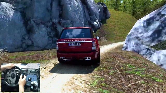 Range Rover with Slippery Roads in ETS2 смотреть онлайн