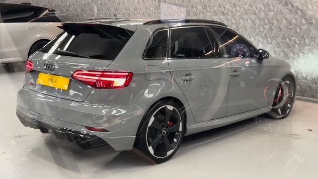 2017 (67) Audi RS3 2.5 TFSI Sportback S Tronic quattro смотреть онлайн
