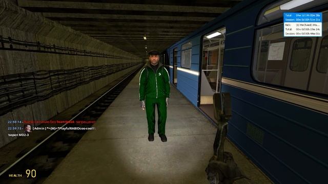 G.Mod - Metrostroi: Стоим - сидим - ждём: Угараем в оборотнике Международной!:) "Педик" Нико:))) смотреть онлайн