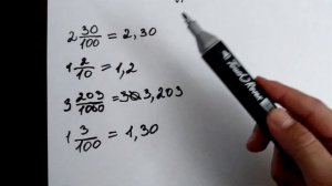 Что такое десятичные дроби? Просто о сложном. 1 урок по математике.